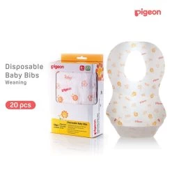 Pigeon Disposable Baby Bibs X2