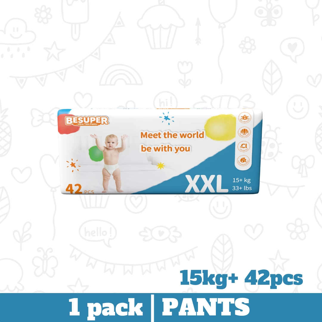 Besuper Ultra-Thin Pants Diapers (Size L To 3XL) - Image 3