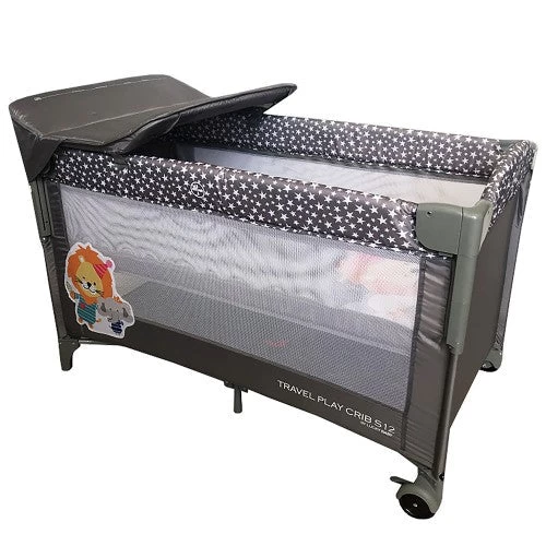 Lucky Baby S12 Premium Travel Playpen - Lion - Image 4