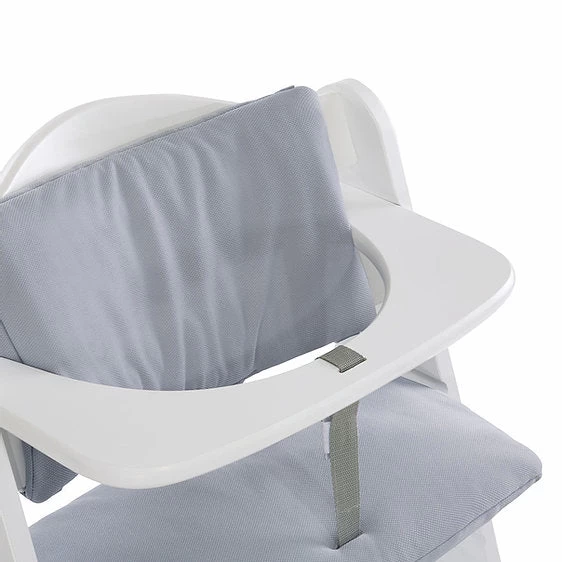 Hauck Highchair Cushion Deluxe For Alpha+ (Stretch Grey) - Image 3