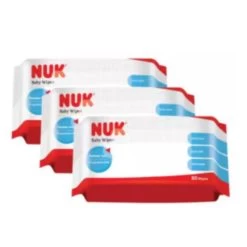 NUK Baby Wipes (80s X 3)
