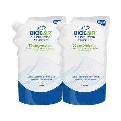 BioCair Disinfectant Air Purifying Solution [Twin Pack]