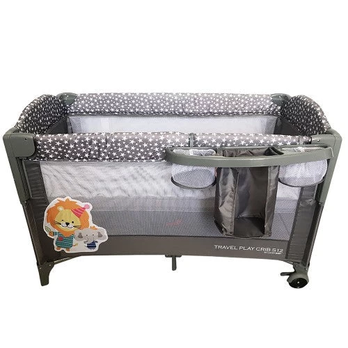 Lucky Baby S12 Premium Travel Playpen - Lion - Image 2