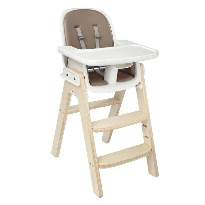 Oxo Tot Sprout High Chair - Taupe/Birch - Image 2