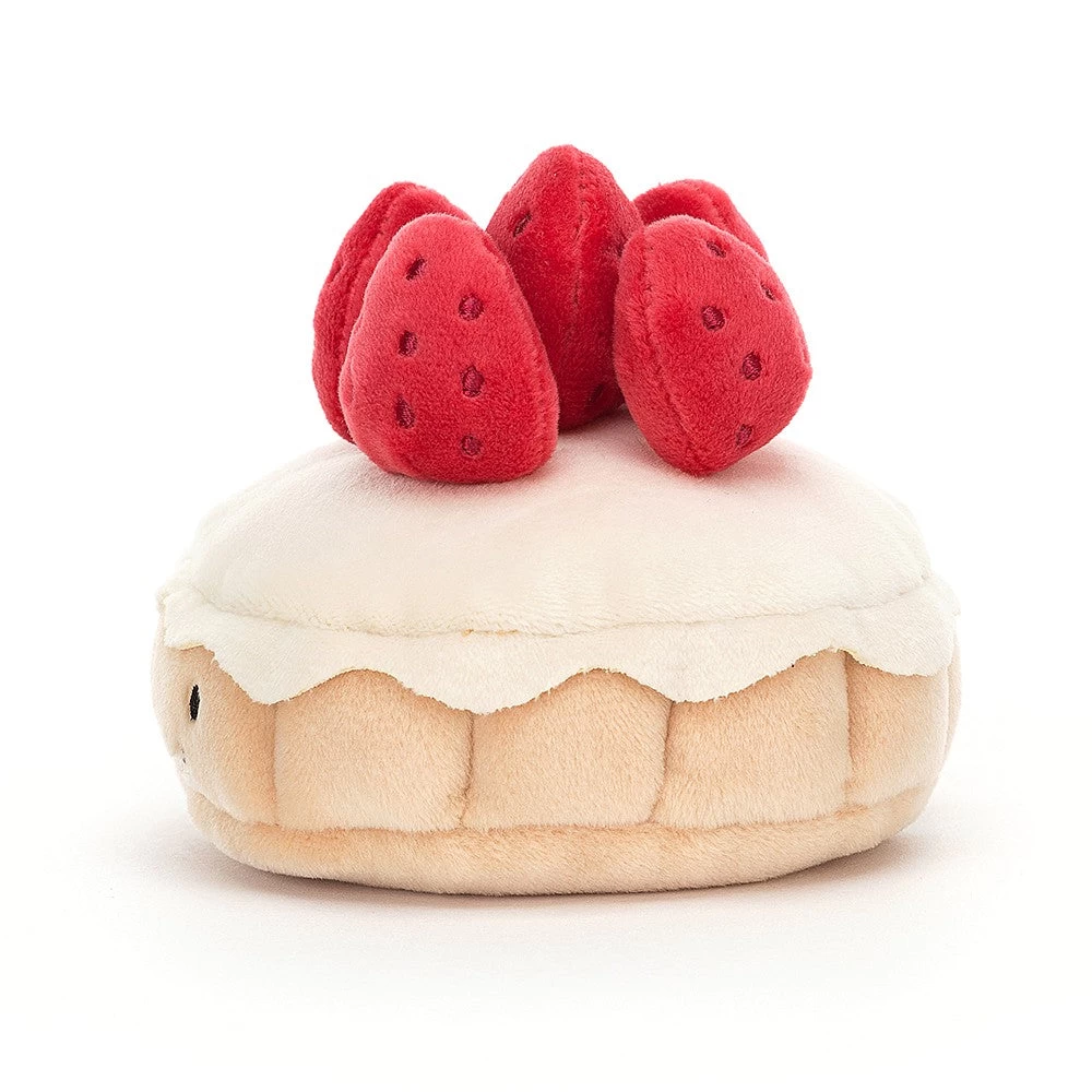 Jellycat Pretty Patisserie Tarte Aux Fraises - H7cm - Image 2