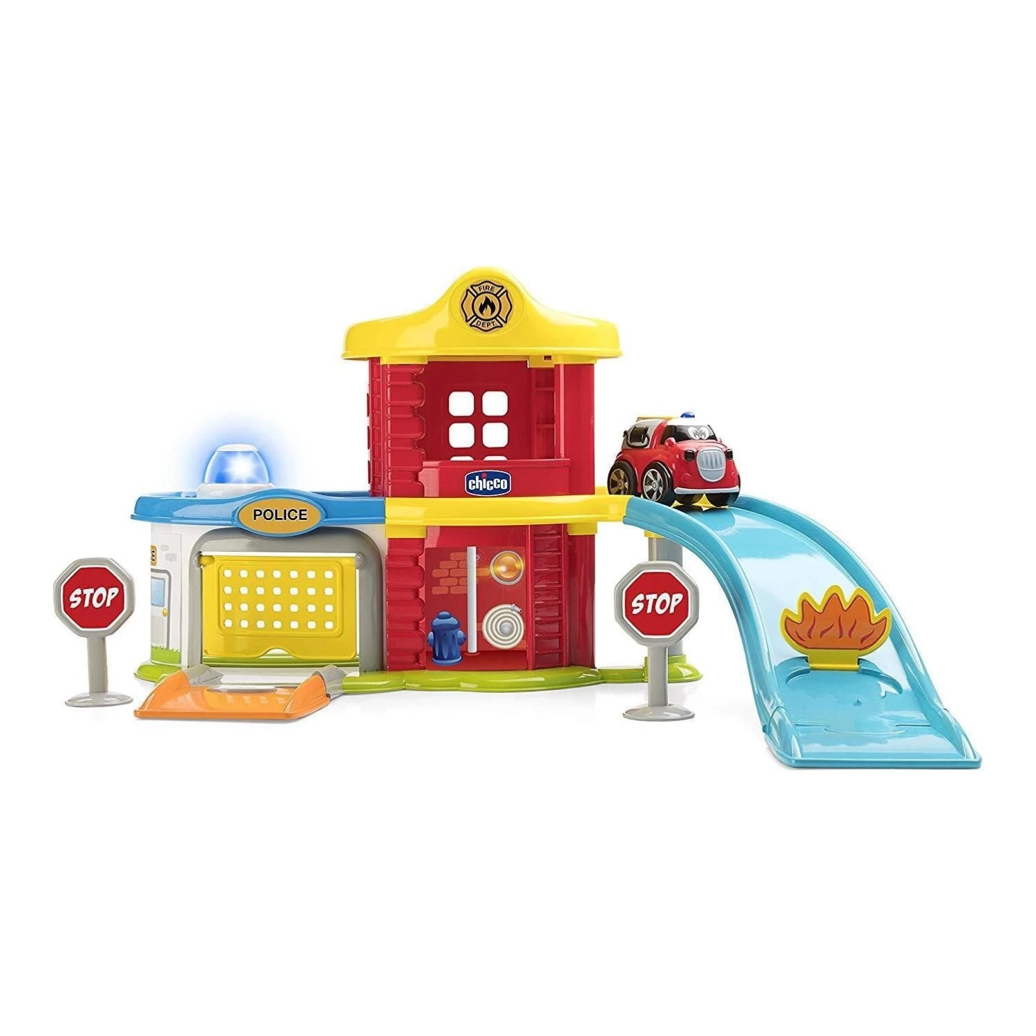 Chicco Game Police-fire Station Playset
