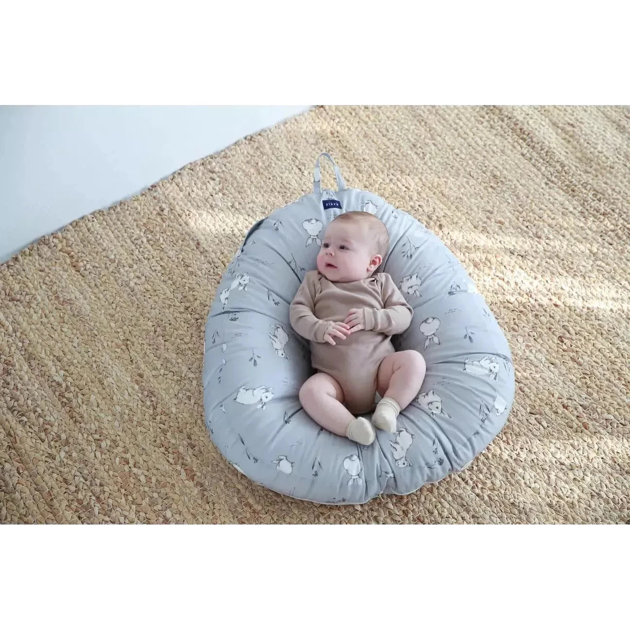Elava Baby Reflux Prevention Cushion & Mesh Cushion Cover Set - Image 2