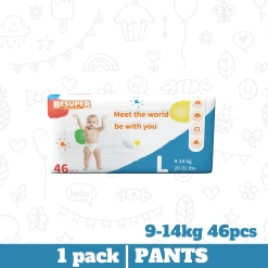Besuper Ultra-Thin Pants Diapers (Size L To 3XL)