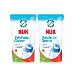 NUK Baby Bottle Cleanser Twin Pack - 750ml Refill