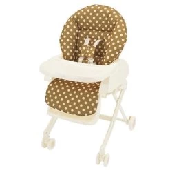 Aprica High-Low Bed & Chair (Brown)