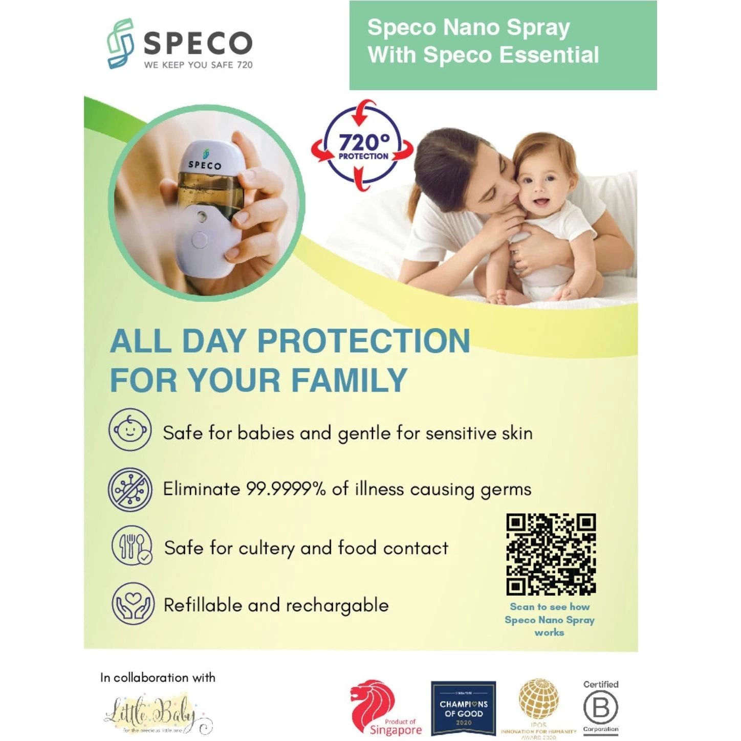 Speco Nano Spray & Essential Refill - Image 4