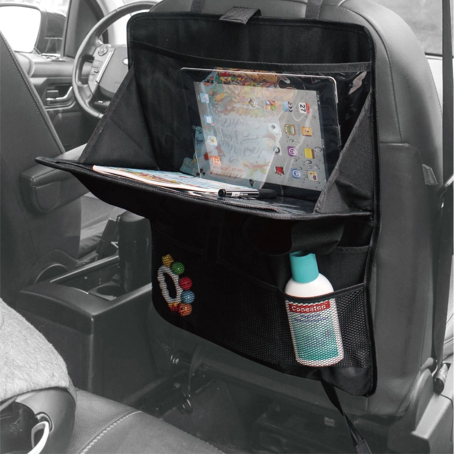 Bonbijou 2-In-1 Back Seat Organiser With Tray - Image 3