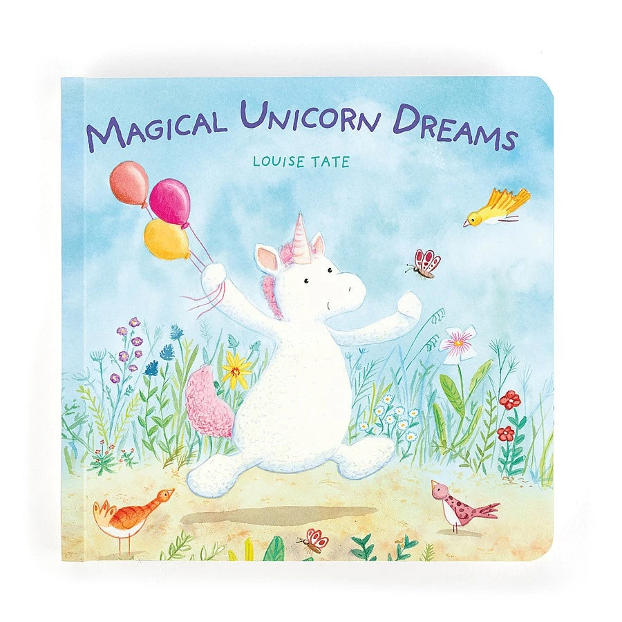 JellyCat Unicorn Dreams Book