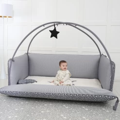 LOLBaby Microfibre Large Bumper Bed - Big Star (Pre-order ETA 8th Sep 2023)