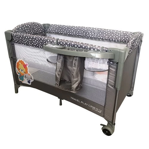 Lucky Baby S12 Premium Travel Playpen - Lion - Image 3