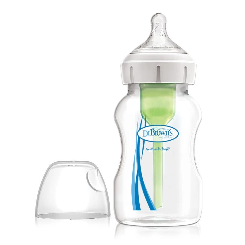 Dr. Brown's 330ml Options+ Wide-Neck Bottle W Level 2 Nipple