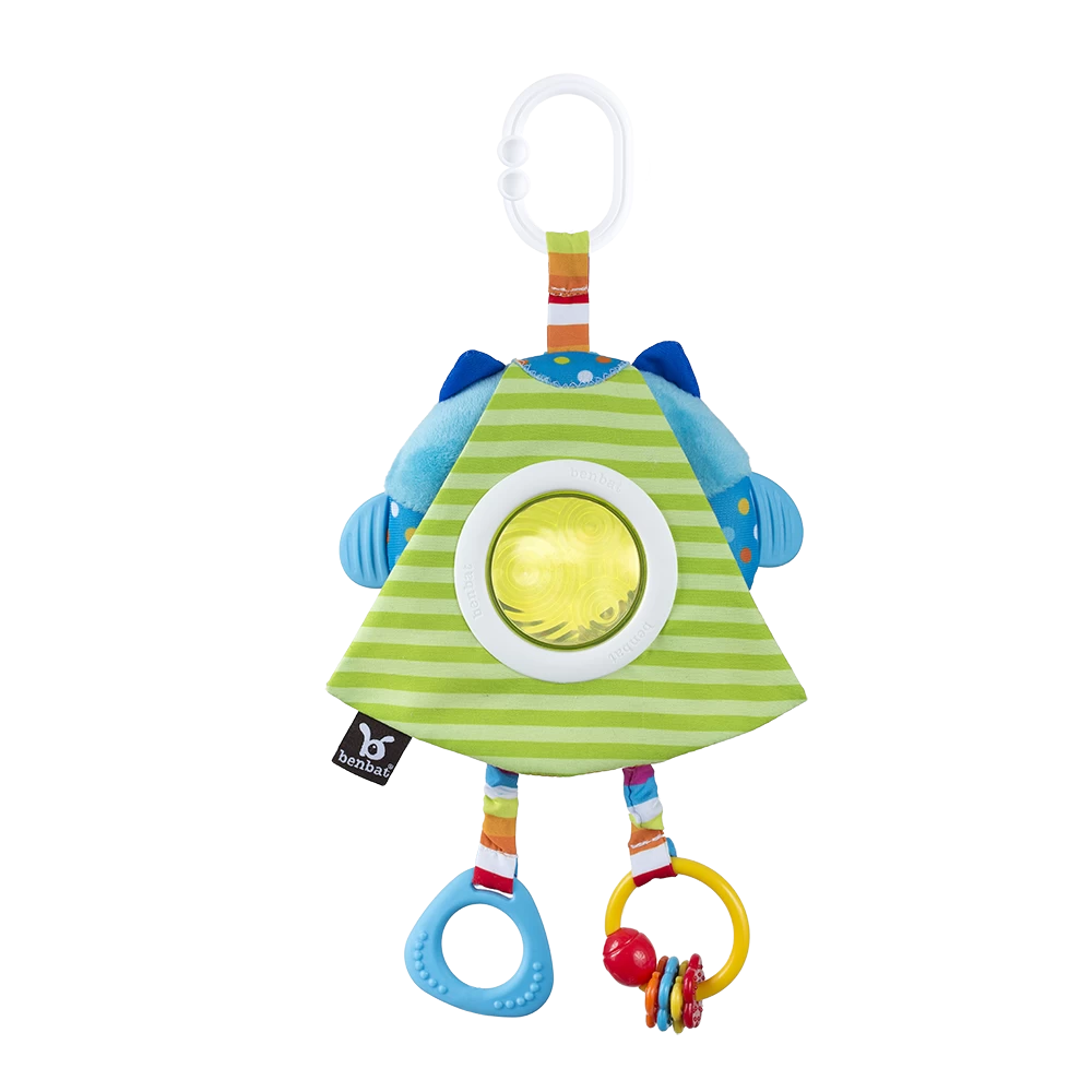 Benbat Dazzle Friends Multi-Skills Travel Toy - Owl - Image 2