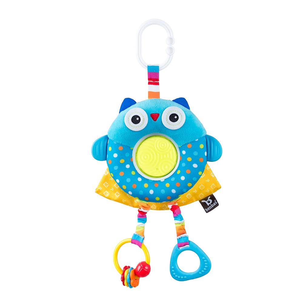 Benbat Dazzle Friends Multi-Skills Travel Toy - Owl