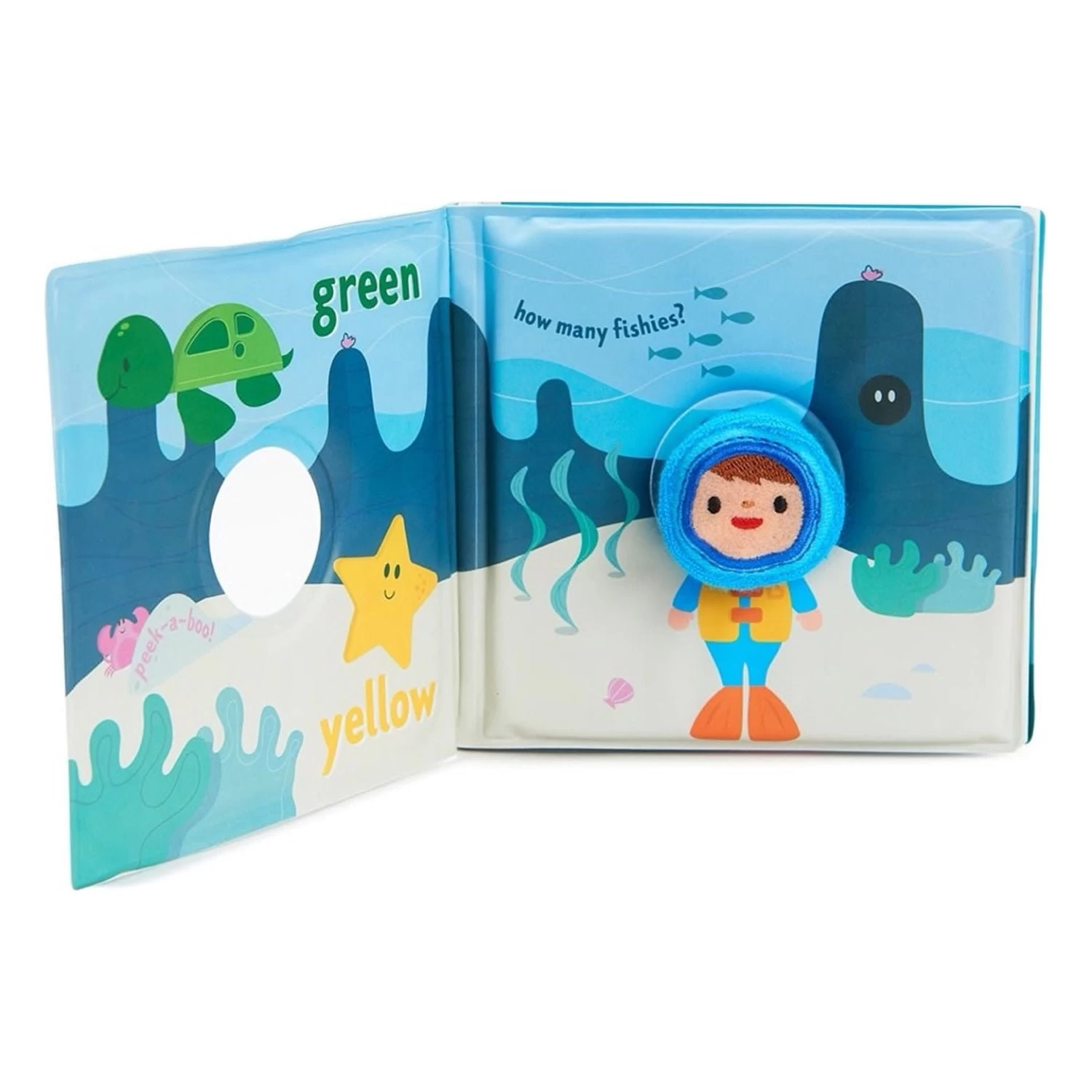 Munchkin Soapy Stories™ Ocean Puppet Bath Book - Image 2