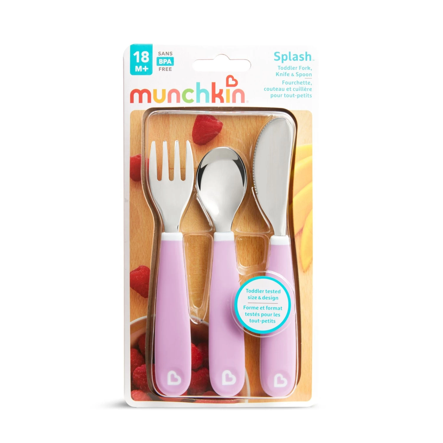 Munchkin Splashâ„¢ Toddler Fork, Knife & Spoon Set - Image 11