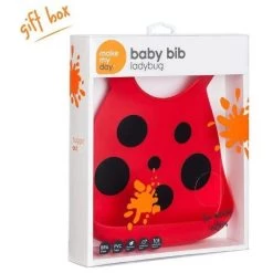 Make My Day Bib - Ladybug