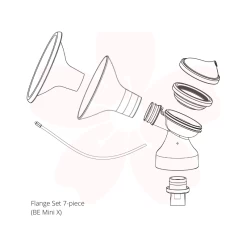 Baby Express Silicone Handsfree Flange Set 27mm