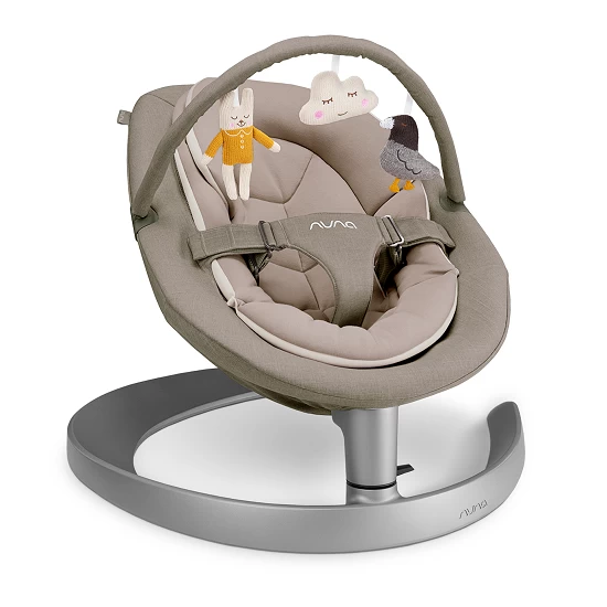 Nuna LEAF™ Grow With Toy Bar - Biscotti