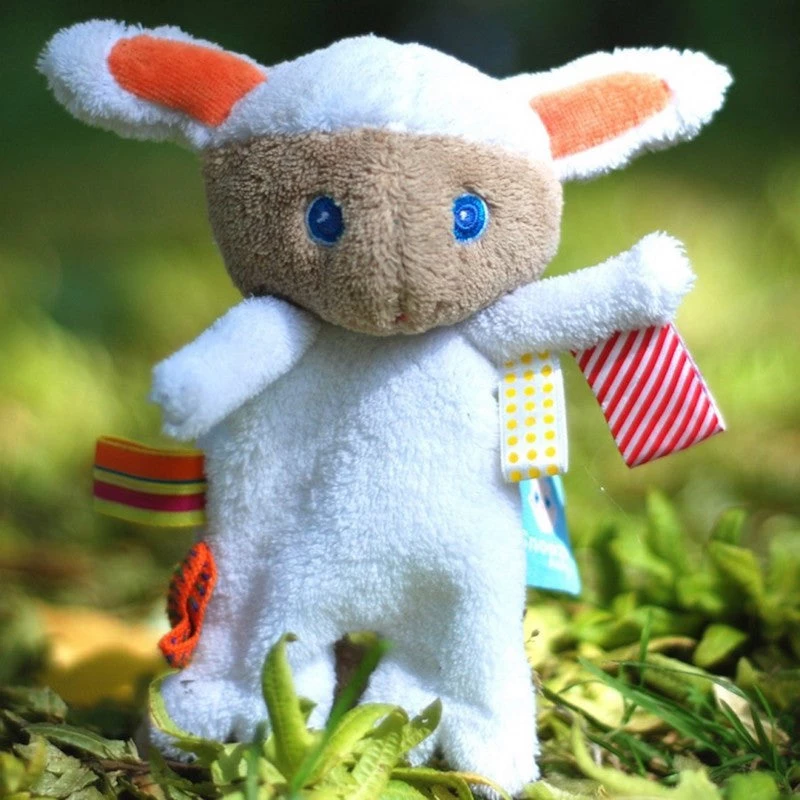 Snoozebaby Pacifier Holder - Mak The Cuddling Lamb - Image 3