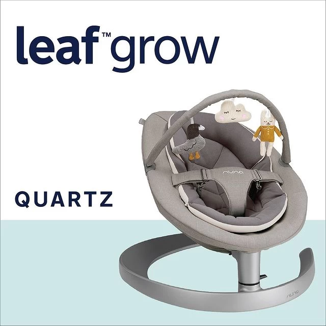 Nuna LEAF™ Grow With Toy Bar - Quartz