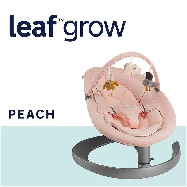 Nuna LEAF™ Grow With Toy Bar - Peach
