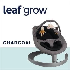 Nuna LEAF™ Grow With Toy Bar - Charcoal