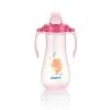 Pigeon Tall Straw Bottle 9m+ (Pink) X2