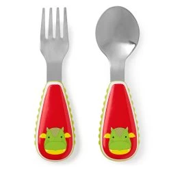 Skip Hop Zootensils Fork & Spoon - Dragon