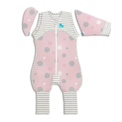 Love To Dream Swaddle UP 50/50 0.2 Tog Transition Suit - Pink