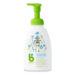 Babyganics Foaming Dish & Bottle Soap, Fragrance Free - 473ml