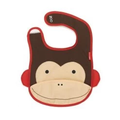 Skip Hop Zoo Tuck-Away Bib - Monkey