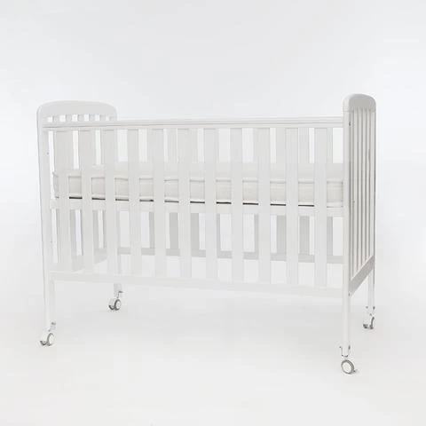 Sweet Dreams DELUXE DreamCots 7-in-1 Convertible Cot With Drop-Gate (120x60cm) - White Colour Only