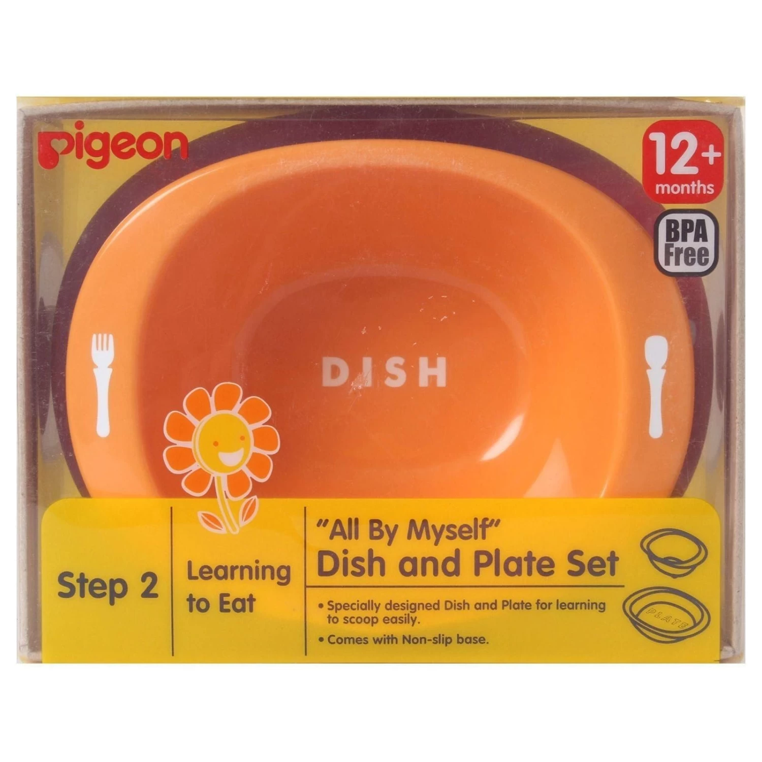 Pigeon Step 2 - All By Myself" Dish And Plate Set - Image 2