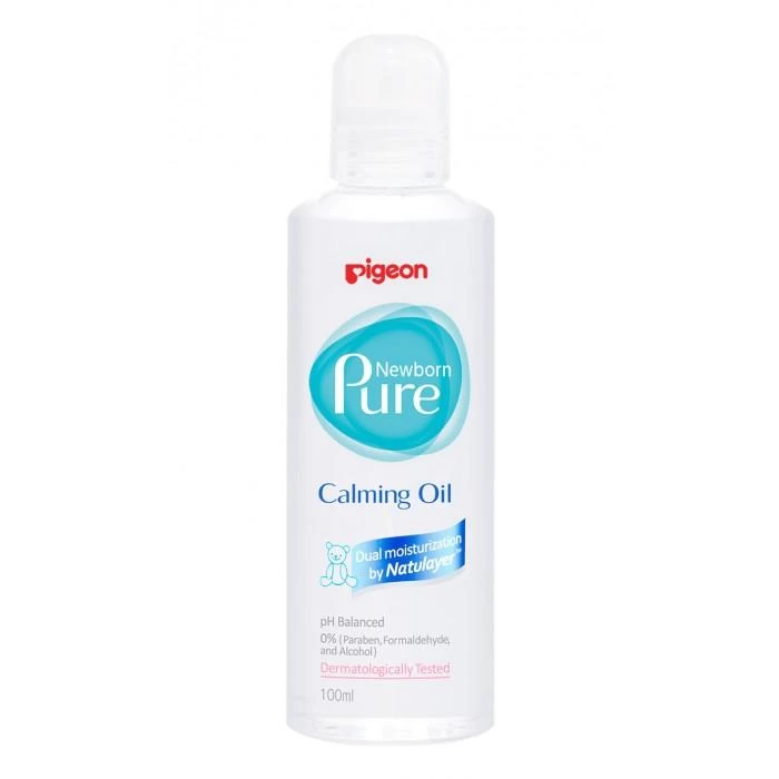 Pigeon Pure Calming Oil Newborn 100ml (Made In Japan)