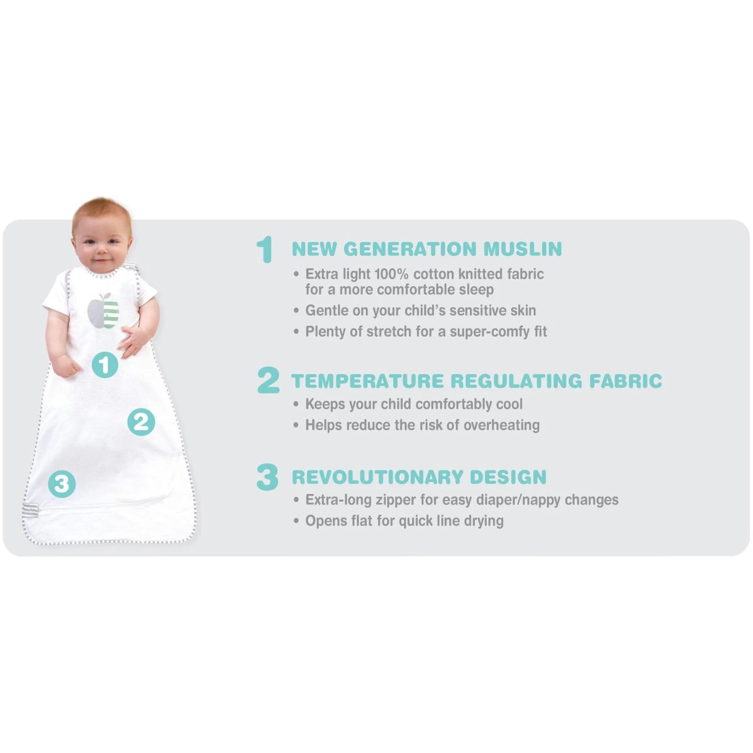 Love To Dream Nuzzlin™ 0.2 TOG Sleep Bag - Image 4