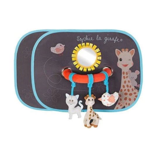 Sophie The Giraffe Set Of 2 Sun-Shades With Play Arch