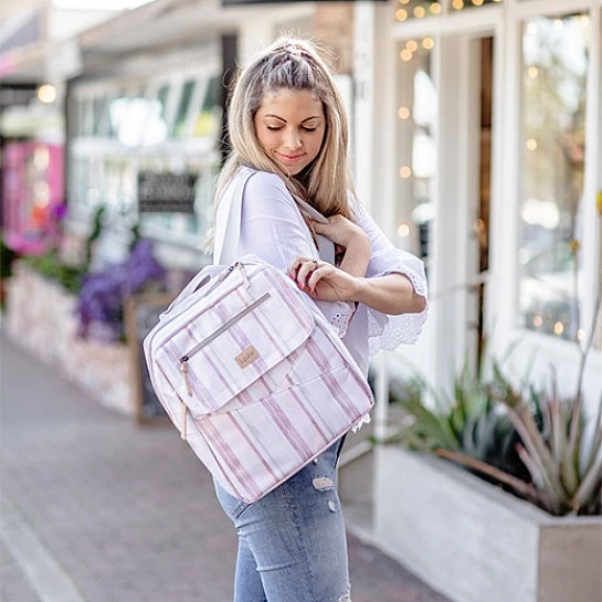 Jujube Core Convertible Bundle - Watercolor Stripe - Image 10