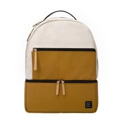 Petunia Pickle Bottom Axis Backpack: Caramel/Black