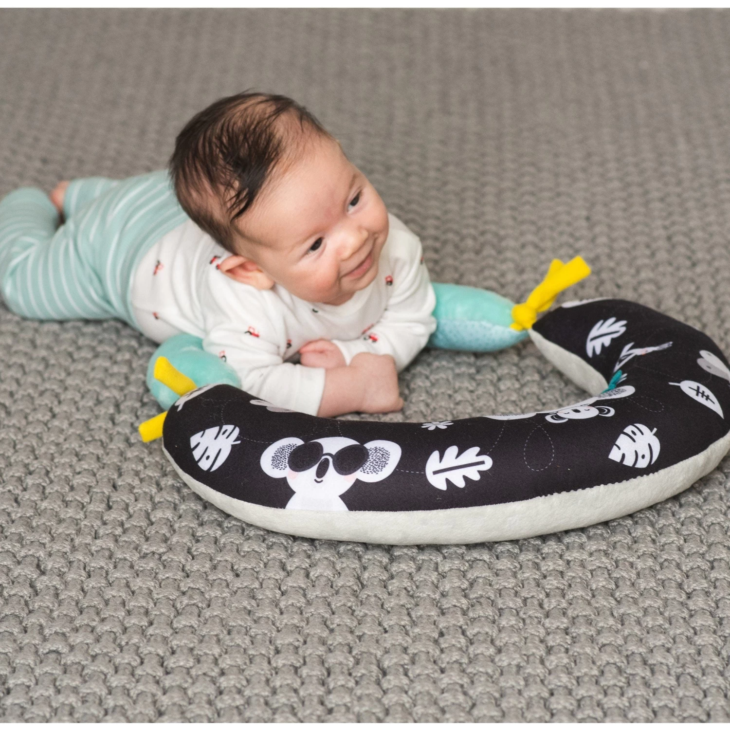 Taf Toys 2 In 1 Tummy Time Pillow - Image 2