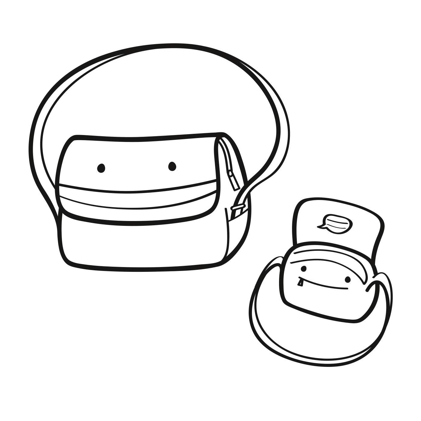 Reisenthel EverydayBag Kids Cats & Dogs Mint - Image 3