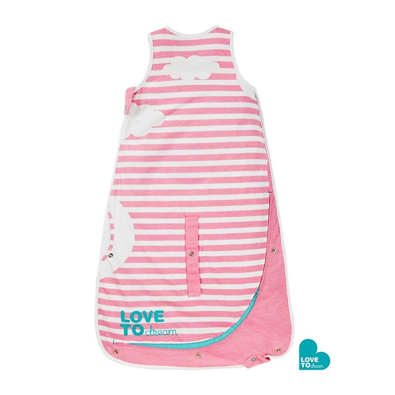 Love To Dream Inventa Sleep Bag 0.5 Tog (Pink) - Image 2