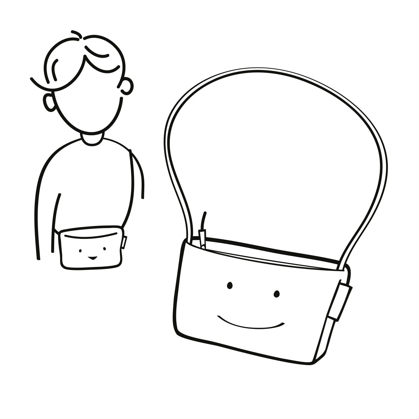 Reisenthel Itbag Kids ABC Friends Pink - Image 3