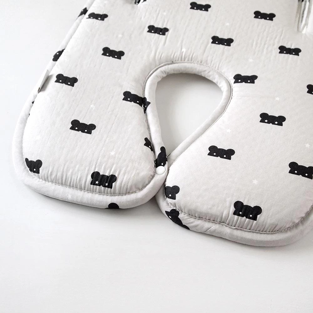 10mois 3D Mesh Stroller Seat Cushion - Bear Mask (NEW) - Image 3