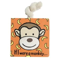 JellyCat If I Were A Monkey Book