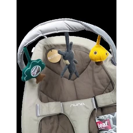 Nuna LEAF Toybar Reversible (Cinder & Silver)